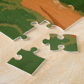 Personalisierte Löwen auf der Savannah Puzzle (Seite)