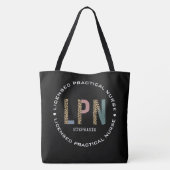 Personalisierte LPN lizenzierte Krankenversicherun Tasche (Rückseite)