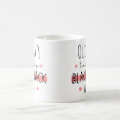Personalisierte Lucky Blackjack-Tasse Kaffeetasse (Mittel)