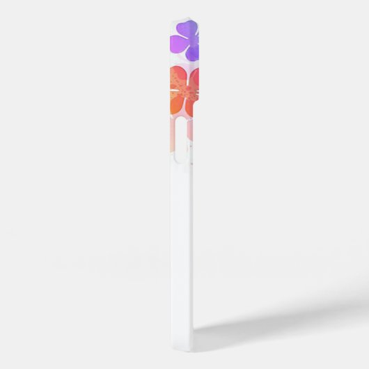 Personalisierte Lucky Four Leaf Clolies Case-Mate iPhone Hülle (Rückseite / Rechts)