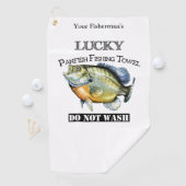Personalisierte Lucky Panfish Handtuch (Insitu)