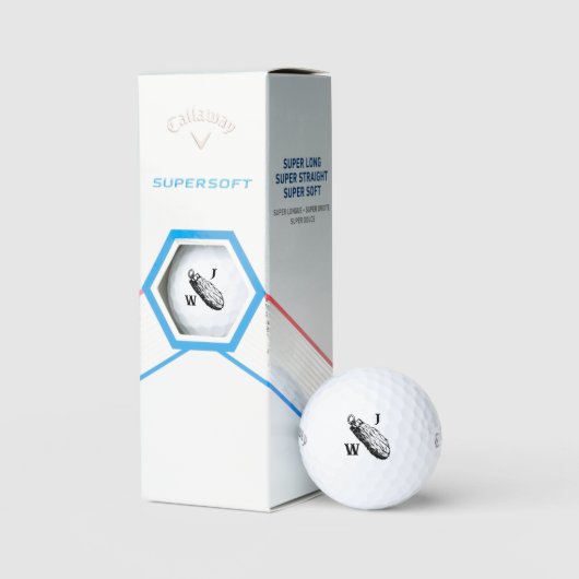 Personalisierte Lucky Rabbit's Foot Golf Balls Golfball (Verpackung)