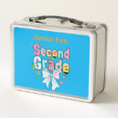 Personalisierte Lunchbox für die zweite Klasse (Rückseite)