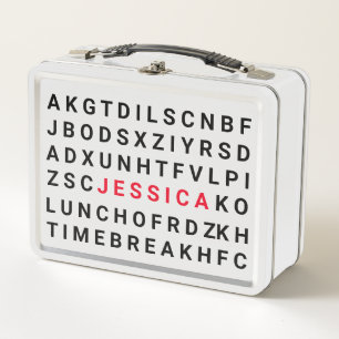 Personalisierte Lunchbox - Wortsuche