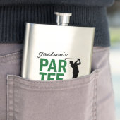 Personalisierte lustige Golf Par Tee Saftflasche Flachmann (Beispiel)