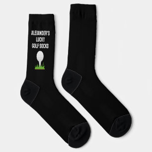 Personalisierte lustige Golfschuhe für Golfer und Socken