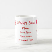 Personalisierte lustige Mütter Kaffeetasse (Mittel)