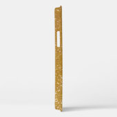 Personalisierte luxe Imitate Gold Glitzer iPhone 1 Case-Mate iPhone Hülle (Rückseite / Rechts)