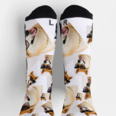 Personalisierte Luxus-Hundsmuster-Socken Socken (Oben)