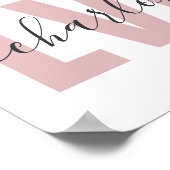 Personalisierte LVN-Lizenz für die Krankenschweste Poster (Ecke)