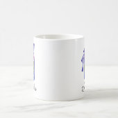 Personalisierte Macaron Farbige Tasse (Mittel)