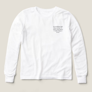 Personalisierte Mädchen Bella+Canvas Tri-Blend 