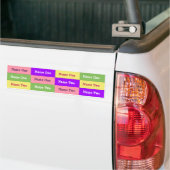 Personalisierte Mädchen-Namen-Aufkleber; Autoaufkleber (On Truck)