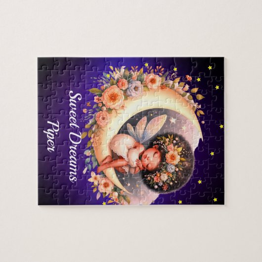 Personalisierte Mädchen Puzzle (Horizontal)