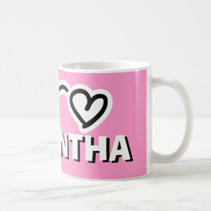 Personalisierte Mädchen Tasse mit individualisier