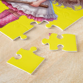 Personalisierte Mädchenname Puzzle (Seite)