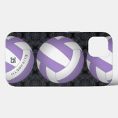 personalisierte Mädchenvolleyball Case-Mate iPhone Hülle (Rückseite (Horizontal))