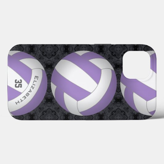personalisierte Mädchenvolleyball Case-Mate iPhone Hülle (Rückseite (Horizontal))