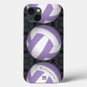 personalisierte Mädchenvolleyball Case-Mate iPhone Hülle (Rückseite)