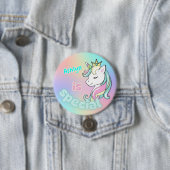 Personalisierte Magische Einhornspezifikation Button (Beispiel)