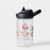 Personalisierte magische Fairy Floral Garden Pixie Trinkflasche (Links)