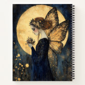 Personalisierte Magische Nacht Faia mit Goldenem M Notizblock (Rückseite)