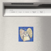 Personalisierte Magnetköpfe des Angel, Weißlichtwä Magnet (In Situ (Geschirrspüler))