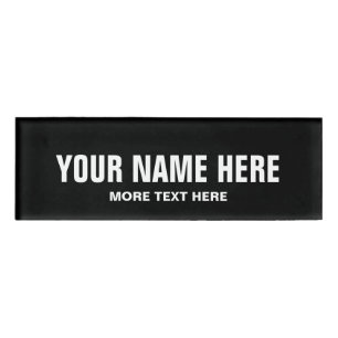 Personalisierte Magnetnamensmarken für Firmenerei Namenschild