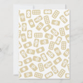 Personalisierte Mahjong-Fliesen - Geburtstagskarte (Rückseite)