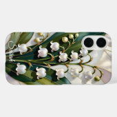 Personalisierte Maiglöckchen-Handyhülle Case-Mate iPhone Hülle (Rückseite (Horizontal))