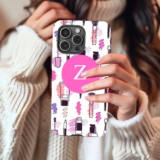 Personalisierte Make-up-iPhone-Hülle  iPhone 15 Hülle
