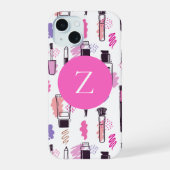 Personalisierte Make-up-iPhone-Hülle  iPhone 15 Hülle (Rückseite)