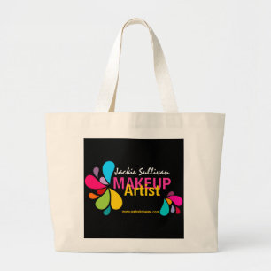 Personalisierte Make-upkünstler-Tasche Jumbo Stoffbeutel