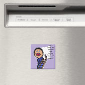 Personalisierte Malerin Magnet (In Situ (Geschirrspüler))