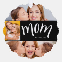 Personalisierte Mama 4 Foto-Collage Kinder