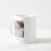 Personalisierte Mama Etabliert Kaffeetasse (Vorderseite Links)
