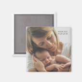 Personalisierte Mama Etabliert Magnet (Vorderseite/Rückseite)