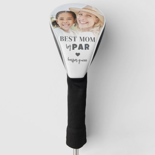 Personalisierte Mama Foto Mutter Golf Headcover (Vorderseite)