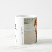 Personalisierte Mama-Foto- und Text-Tasse Kaffeetasse (Mittel)