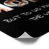 Personalisierte Mama Foto Zitat Mauer Poster (Ecke)