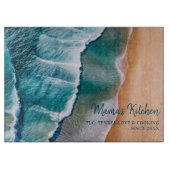 Personalisierte Mama Gift Tender Liebe TLC Ocean W Schneidebrett (Vorderseite)