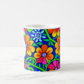 Personalisierte Mama Hübsche Blüte Kaffeetasse (Mittel)