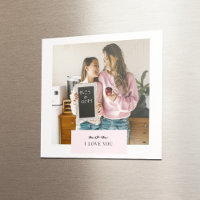 PERSONALISIERTE MAMA I LIEBE FOTO