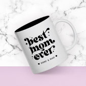 Personalisierte Mama Kaffee Tasse mit Kindernamen