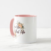 Personalisierte Mama Lebensqualität Tasse (Vorderseite Links)