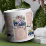 Personalisierte Mama Liebe 7 FotoCollage Kaffeetasse<br><div class="desc">Feiern Sie Mama mit einem zeitlosen und eleganten Design, das so besonders ist wie sie! Dieses Foto kollage Tasse Zauber aus "MAMA" in weichen Pastellblöcken, die Ihre Lieblingsfamilienmomente wunderschön gestalten. Das zarte "Wir Liebe Sie!"-Skript fügt eine herzliche Touch hinzu, die es zum perfekten Sake für ihren Morgenkaffee oder Abend-Tee macht....</div>