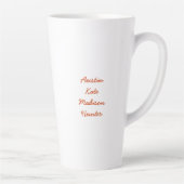 Personalisierte Mama Mama mit Kindernamen Milchtasse (Rechts)