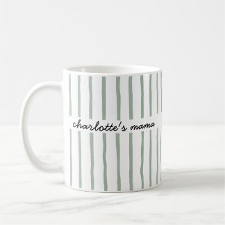 Personalisierte Mama mit individuellem Namen des K Kaffeetasse