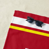 Personalisierte Mama Muttertag Strandtuch (Beispiel)