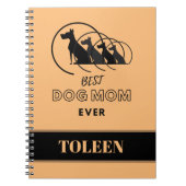 Personalisierte Mama Notizblock (Vorderseite)